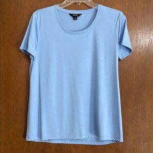 Simply Vera Vera Wang Sky Blue Tee